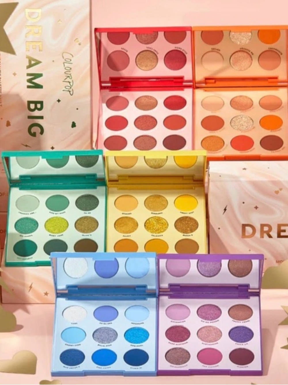 ColourPop Dream Big Rainbow Eyeshadow Collection — Multicolor Palettes - Picture 2 of 3